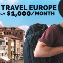How to Travel Europe on $1,000 / Month